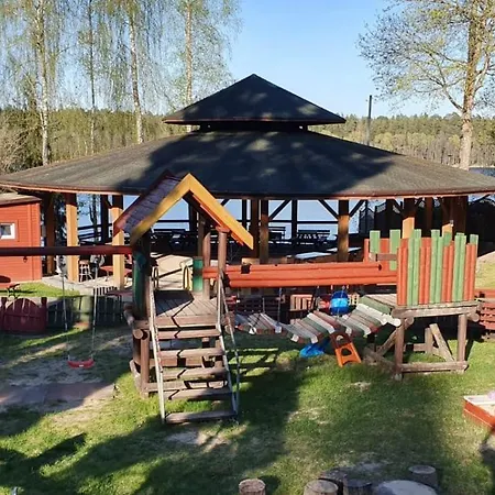 Nad Jeziorem Na Mazurach Z Kominkiem, Mazury, Lesny Zakatek 펜션 *