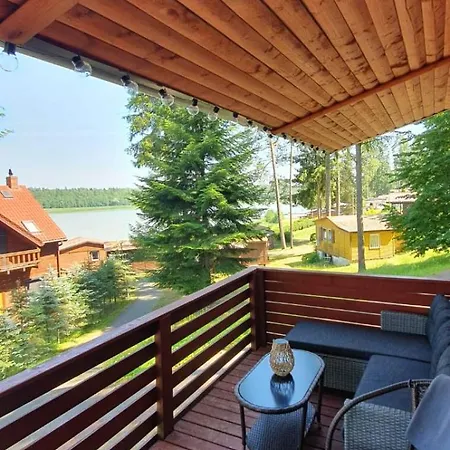 펜션 Nad Jeziorem Na Mazurach Z Kominkiem, Mazury, Lesny Zakatek *